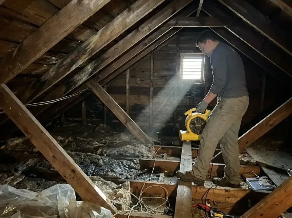 attic-water-damage-drying-proc-007 — frequently asked questions, Emergency Water Extraction & 24/7 Flood Response in East Le…